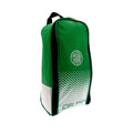 Green-White - Front - Celtic FC Official Fade Football Crest Design Shoe Bag