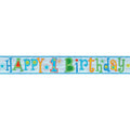 Multicoloured - Pack Shot - Amscan Holographic Foil Banner