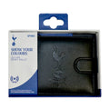 Black - Back - Tottenham Hotspur FC Official RFID Embossed Leather Wallet