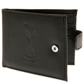 Black - Front - Tottenham Hotspur FC Official RFID Embossed Leather Wallet