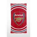 Red - Front - Arsenal FC Pulse Beach Towel