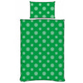 Green - Back - Celtic FC Official Pulse Single Duvet Set