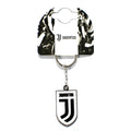 White-Black - Front - Juventus FC Official Crest Keyring