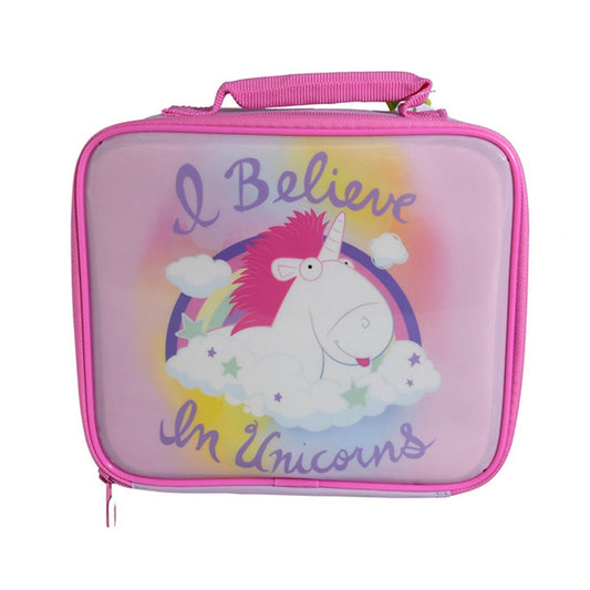 Multicolour - Front - Unicorn Kids Rectangle Lunch Bag