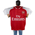 Red-White - Back - Arsenal FC Kit Shaped Banner-Body Flag