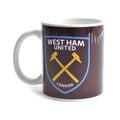 Claret-Blue - Front - West Ham Halftone 11oz Mug