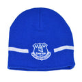 Blue - Front - Everton FC Unisex Adults Beanie Knitted Hat
