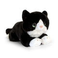 Black - Front - Keel Toys Signature Cuddle Kitten