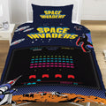 Multicoloured - Back - Space Invaders Coin Duvet Set