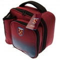 Burgundy - Side - West Ham United FC Fade Lunch Bag