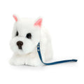 White - Front - Keel Toys Signature Cuddle Westie Puppy On Lead
