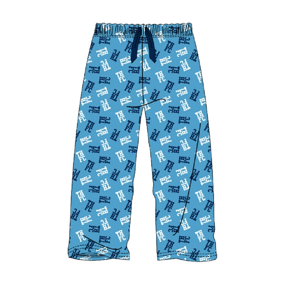 Blue - Front - Tottenham FC Adults Unisex Lounge Pants