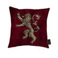 Red - Front - Game of Thrones Canvas Cushion with Lannister Design