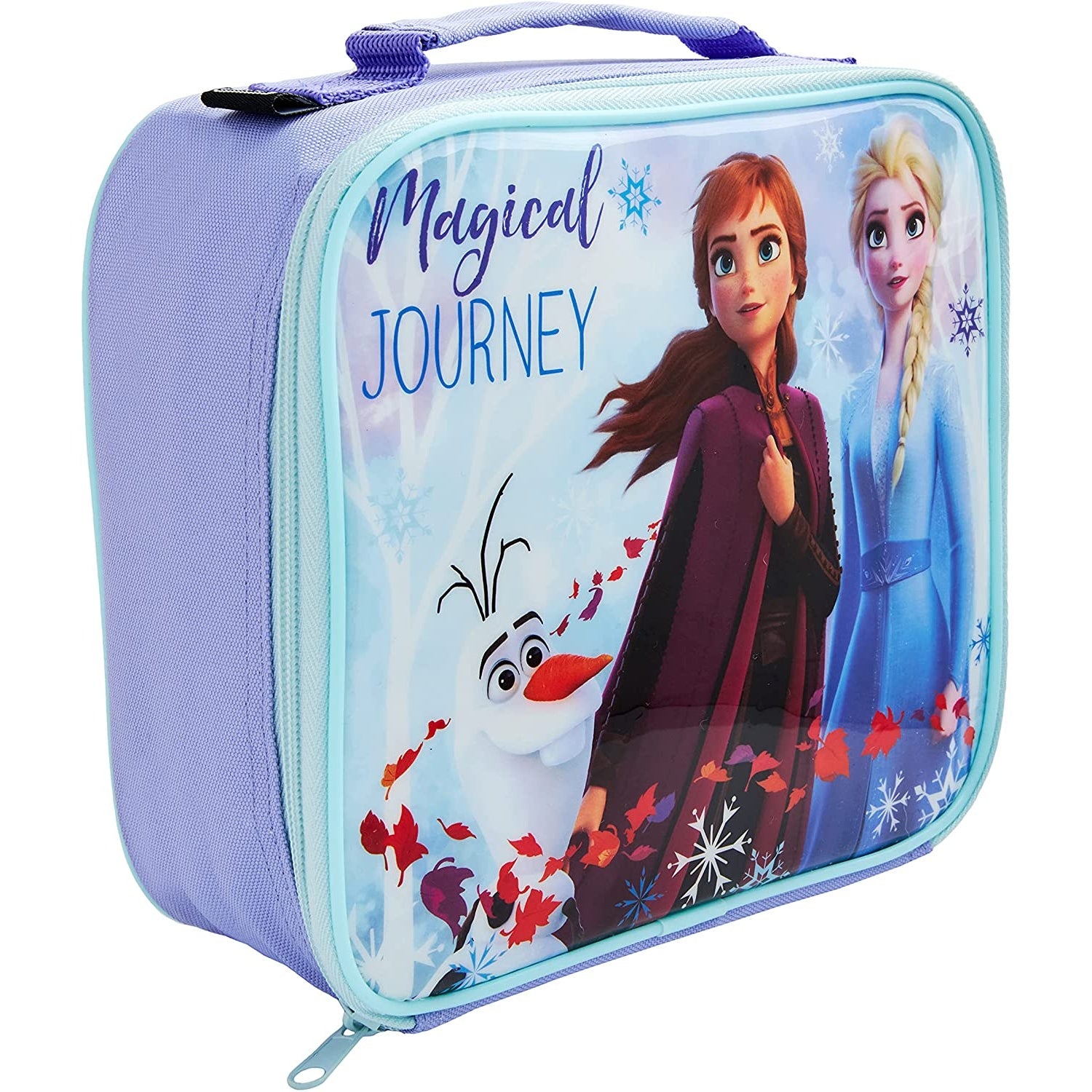 Blue - Back - Frozen 2 Childrens- Kids Rectangular Lunch Bag