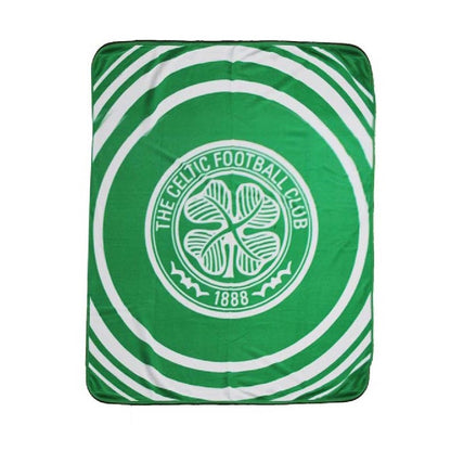 Green - Front - Celtic FC Pulse Fleece Blanket