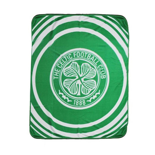 Green - Front - Celtic FC Pulse Fleece Blanket