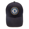 Navy Blue - Back - Chelsea FC Unisex Official Football Crest Baseball Cap