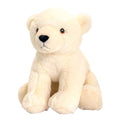 Cream - Front - Keel Toys KeelEco Polar Bear Cuddle Toy