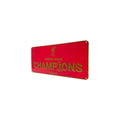 Red-Gold - Side - Liverpool FC Premier League Champions 2019-20 Plaque