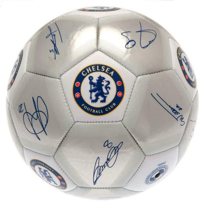 Silver - Back - Chelsea FC Signature Football
