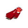 Red - Lifestyle - Liverpool FC Unisex Adult Knitted Gloves