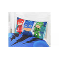 Blue - Side - PJ Masks Childrens-Kids Catboy Car Duvet Cover Set