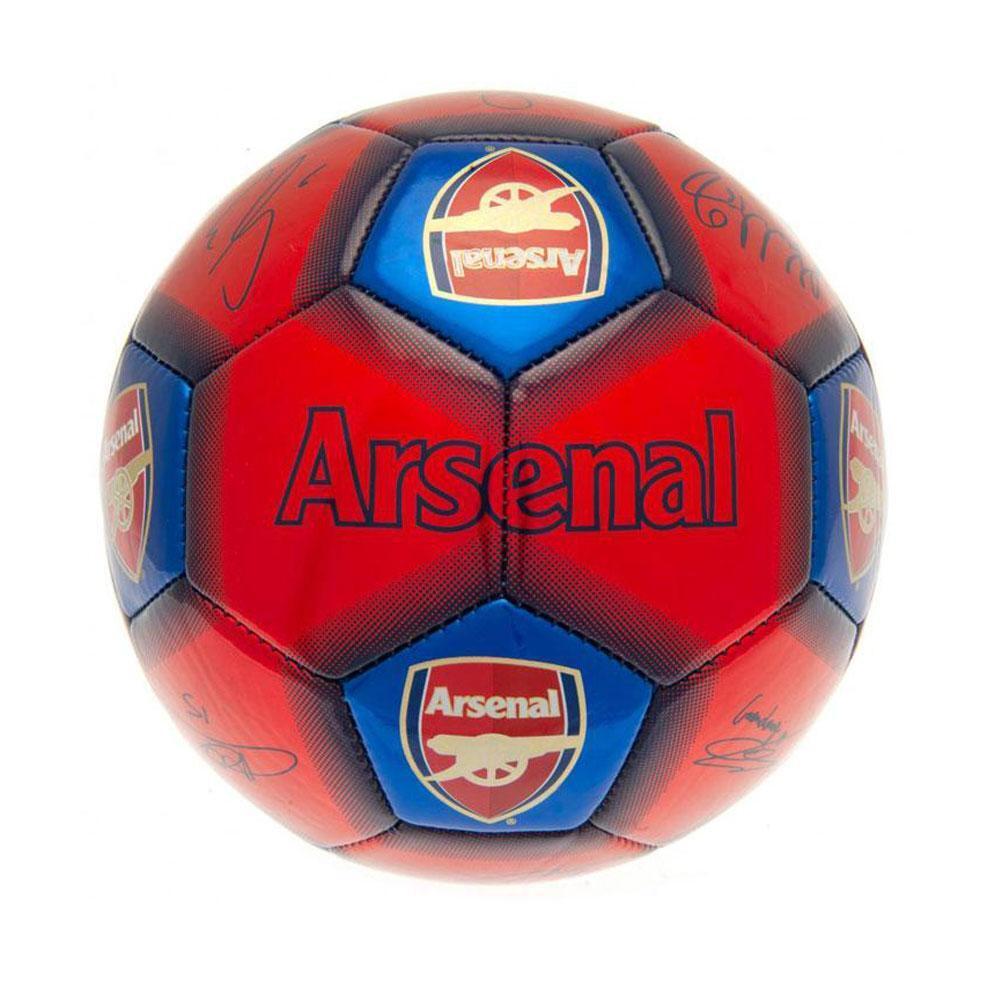 Red-Navy - Front - Arsenal FC Signature Football