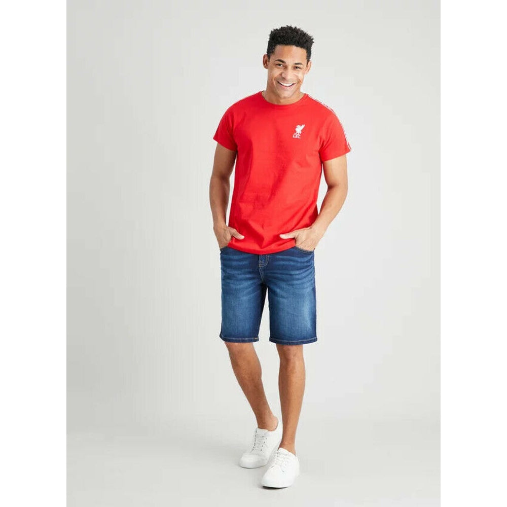 Red - Back - Liverpool FC Mens T-Shirt