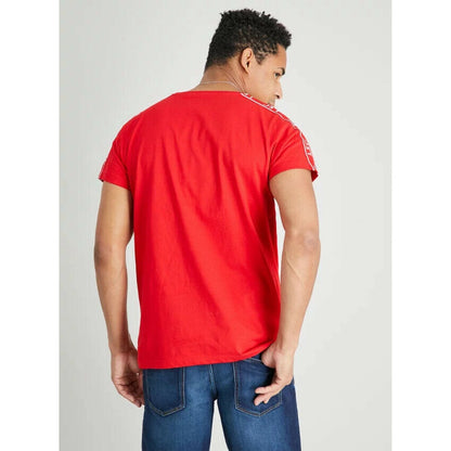 Red - Side - Liverpool FC Mens T-Shirt