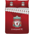 Red - Front - Liverpool FC Crest Duvet Cover Set