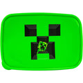 Green-Grey - Back - Minecraft Lunch Box