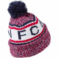 Navy-White-Red - Back - FC Bayern Munich Unisex Adult Bobble Knitted Hat