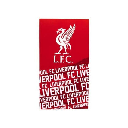 Red-White - Front - Liverpool FC Impact Beach Towel