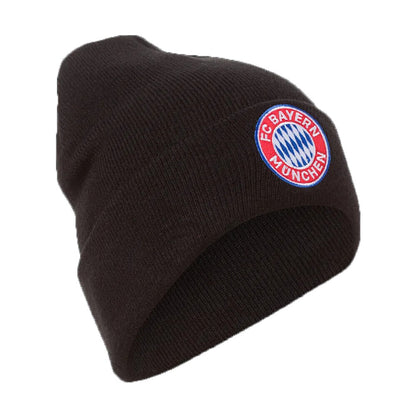 Black - Front - FC Bayern Munich Knitted Beanie