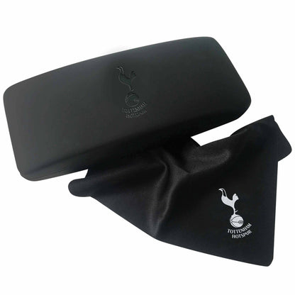 Black - Front - Tottenham Hotspur FC Crest Glasses Case