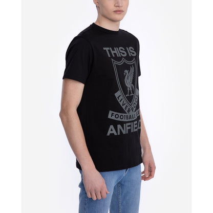Black-Grey - Back - Liverpool FC Mens This Is Anfield T-Shirt