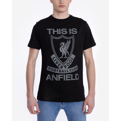 Black-Grey - Side - Liverpool FC Mens This Is Anfield T-Shirt
