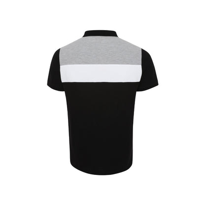 Black-Heather Grey-White - Lifestyle - Liverpool FC Mens Polo Shirt