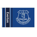 Royal Blue-White - Front - Everton FC Wordmark Crest Flag
