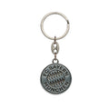 Silver - Front - FC Bayern Munich Crest Keyring