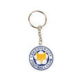 White-Royal Blue - Front - Leicester City FC Crest Keyring