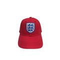 Red - Front - England FA Unisex Adult Super Core Crest Baseball Cap