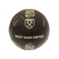 Black-Gold - Front - West Ham United FC Phantom Signature Football