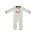 White - Front - Tottenham Hotspur FC Baby 2022-23 Sleepsuit