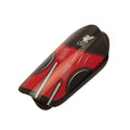 Red - Front - Liverpool FC Childrens-Kids Crest Slip-In Shin Guards
