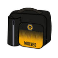 Black-Yellow - Front - Wolverhampton Wanderers FC Crest Lunch Bag