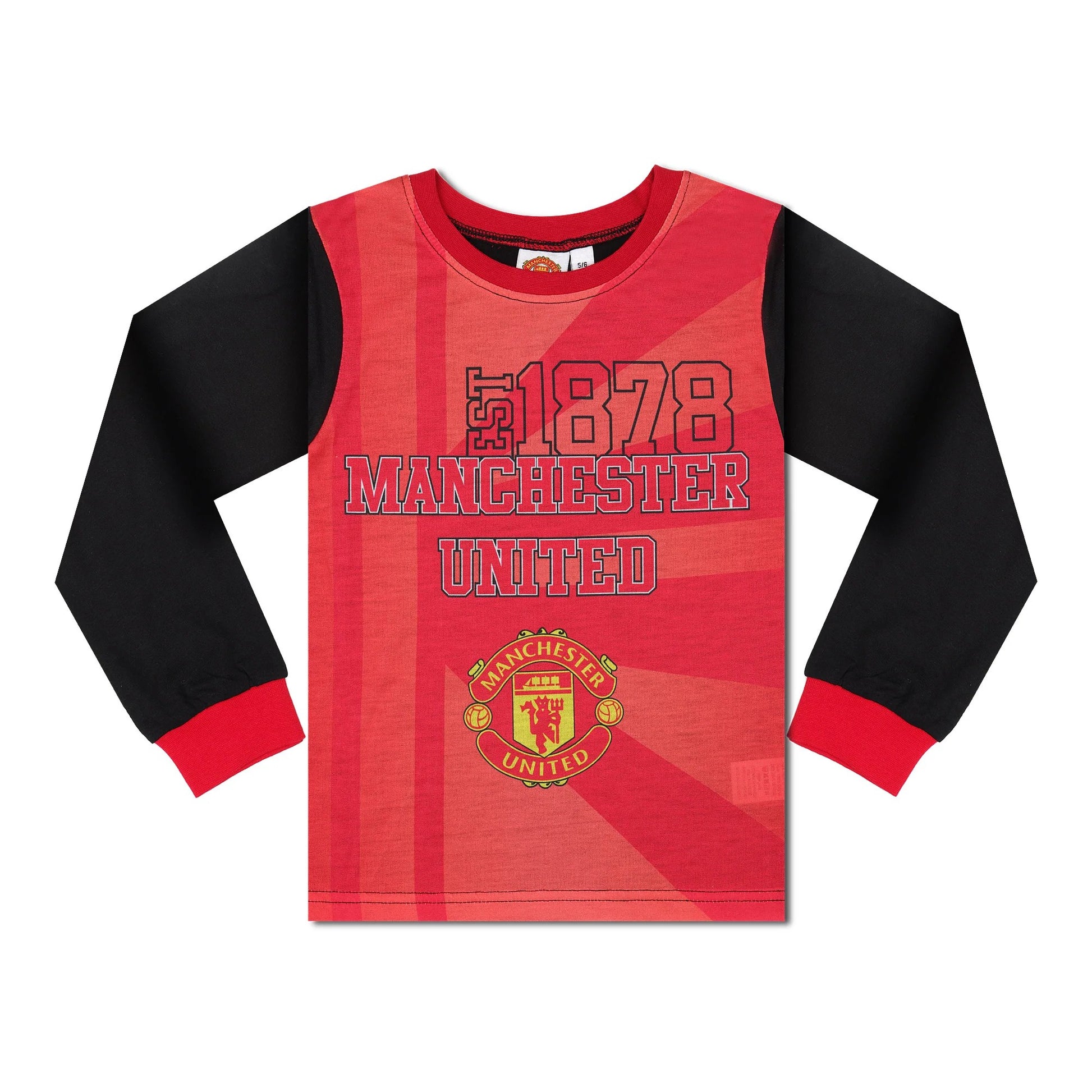 Red-Black - Lifestyle - Manchester United FC Boys Pyjama Set