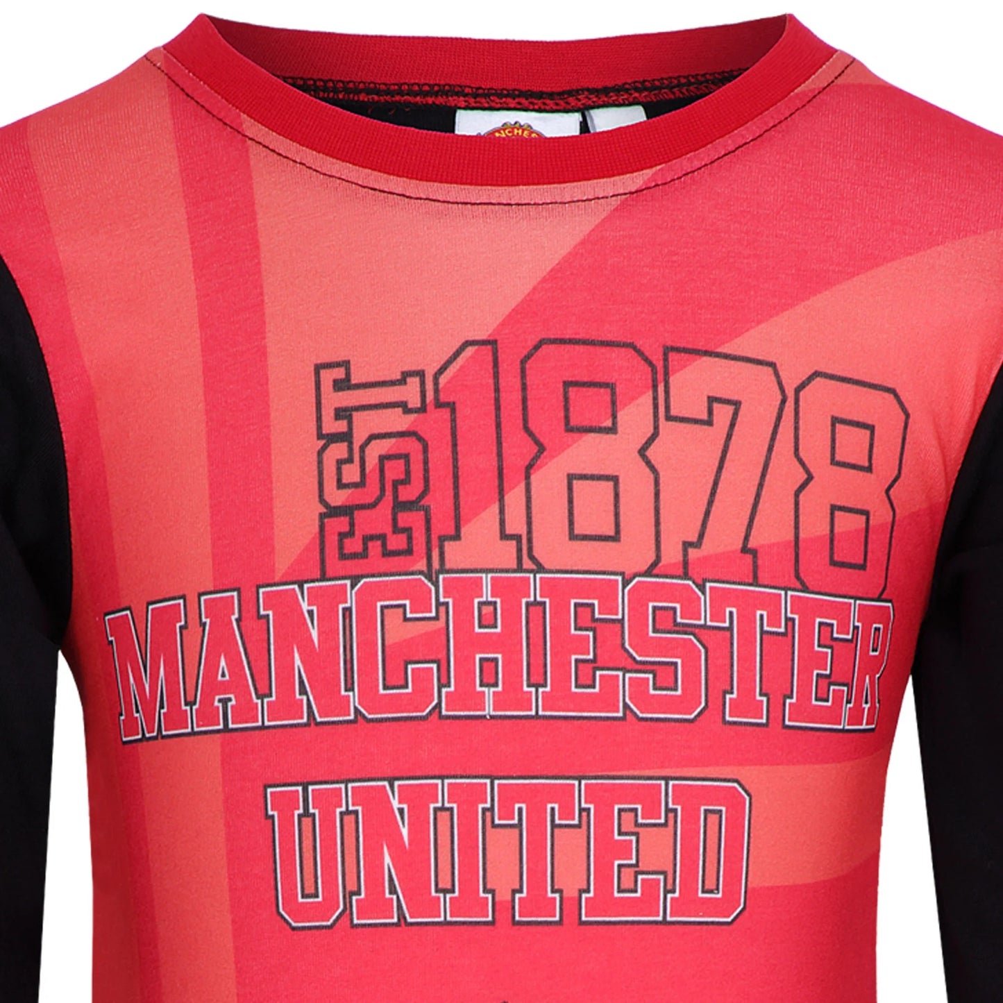 Red-Black - Pack Shot - Manchester United FC Boys Pyjama Set