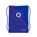 Royal Blue-Red - Front - Rangers FC Drawstring Bag
