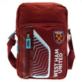 Maroon - Front - West Ham United FC Flash Crest Side Bag